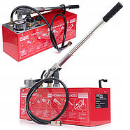 Ручний насос опресувальний 0-50 кг/45 мл/12 л KD10478, фото 2