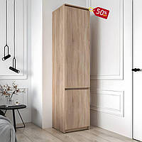 Шкаф пенал II FT-218 Шкаф в комнату Гардеробные пеналы Шкаф распашной Шкаф для одежды Небольшой шкаф