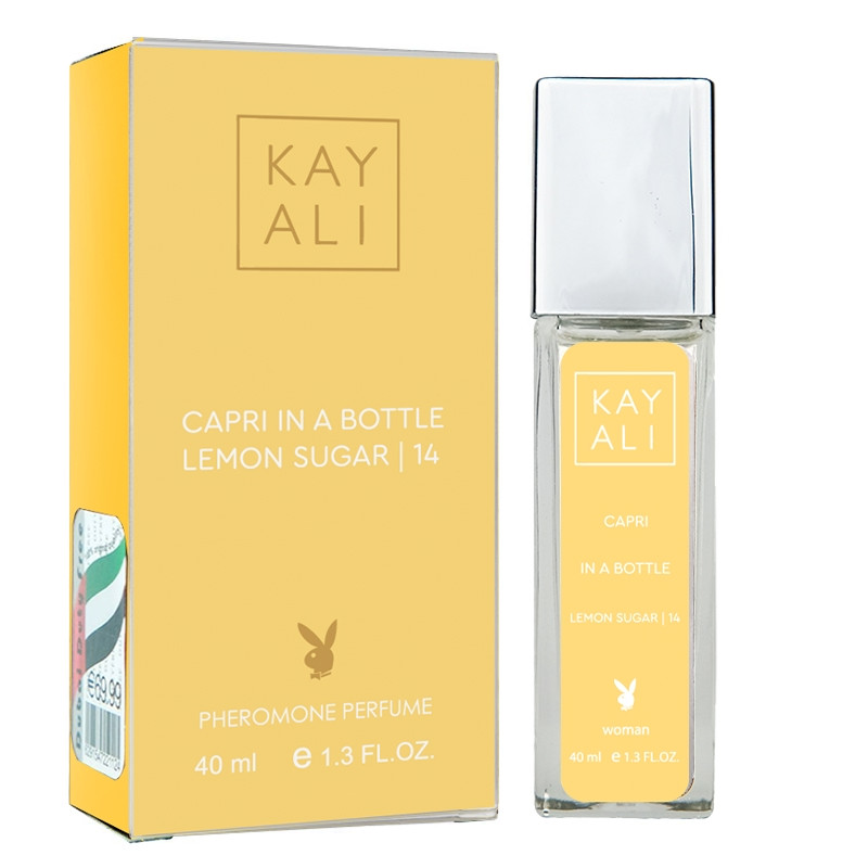 Kayali Capri in a Bottle Lemon Sugar | 14 Pheromone Parfum жіночий40 мл, фото 1