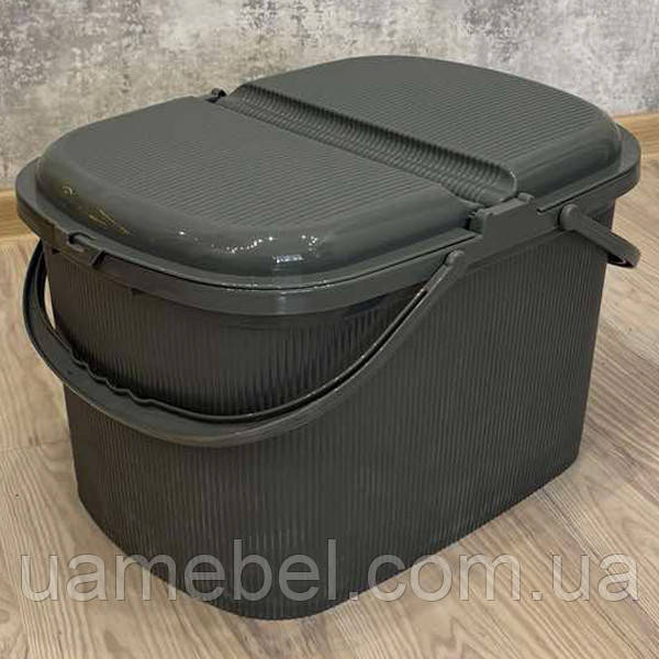 Кошик для пікніка OZER-CZ-013 Сіра, фото 1