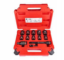 Ударний набір головок Milwaukee ShW 1/2'' (10-24 мм, 13 шт)