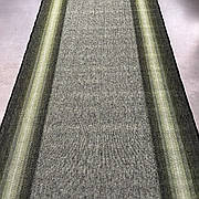 2м Килимова доріжка безворсова Дарничанка на прошитій основі зелена