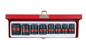 Набір торцевих головок 1/2", 6-гранних, 8 одиниць