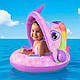 Дитячий круг для плавання Єдиноріг, надувний, з регульованою парасолькою, 65см - фото 1 - id-p2675799189