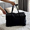 Маленька сумка ORGANIZE для перевезення речей з нейлону 50x30x25 см (чорний), фото 6