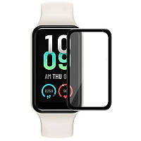 Полимерная пленка 3D (full glue) (тех.пак) для Xiaomi Amazfit Band 7 Черный