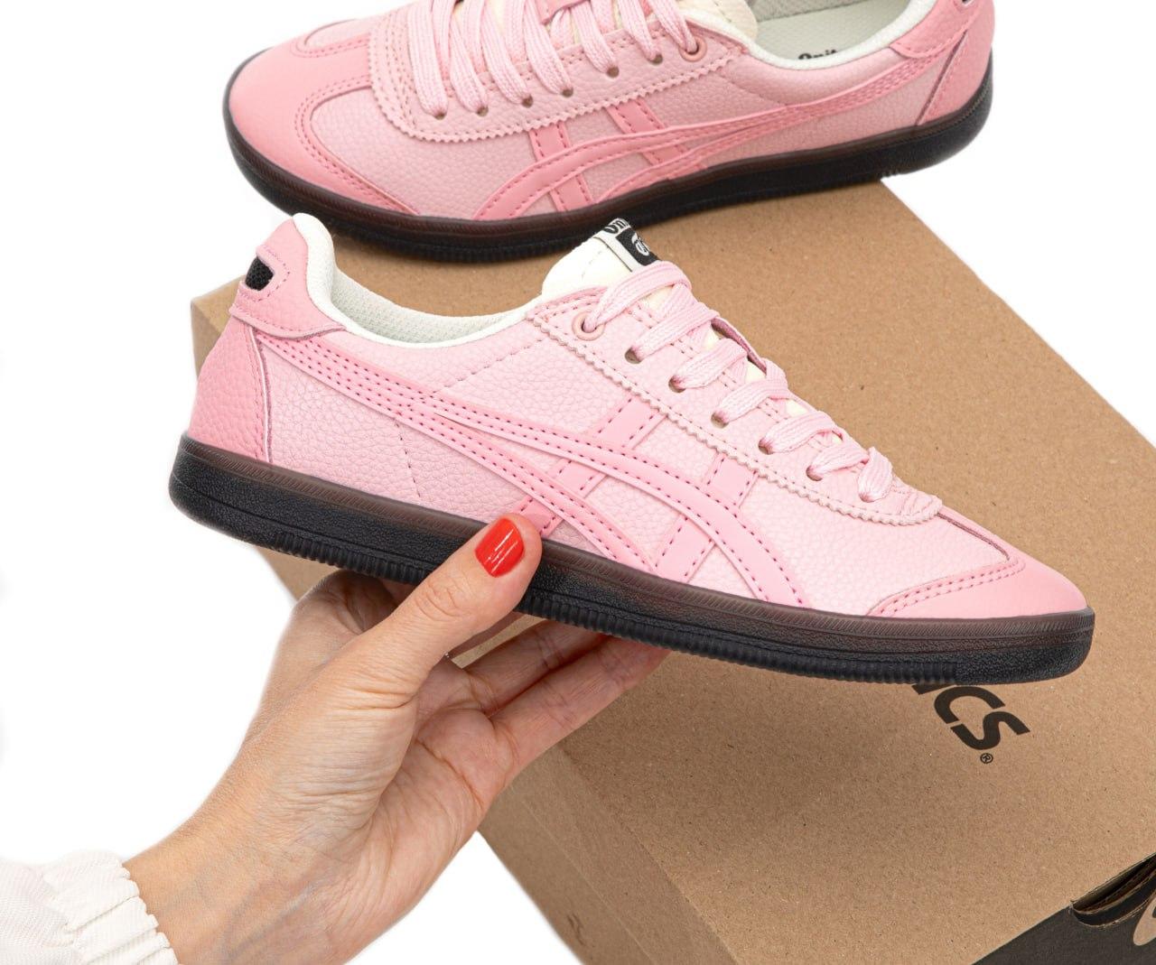 Жіночі рожеві Кросівки Asics Onitsuka Tiger Tokuten, фото 1