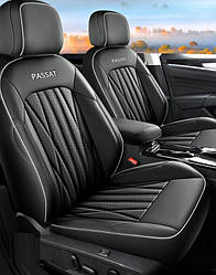 Авточохли з екошкіри для Volkswagen Passat B8 (2014-2023) – модельні, преміум якість