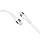 Кабель Ridea RC-XS51 X-Silicone Type-C - Lightning 30W 1.2m (Бiлий), фото 3