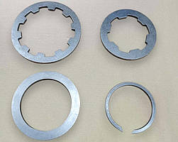 Комплект шайб із кільцем вала вторинного КПП ЗІЛ ПАЗ 4ед 130-1701199, 130-1701187