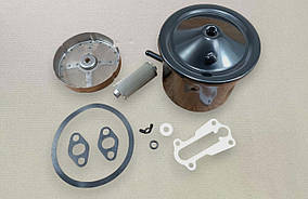 Бачок насоса гідропідсилювача кермового механізму ГАЗ 66 ЗІЛ 130 ПАЗ у зборі. 130-3407300