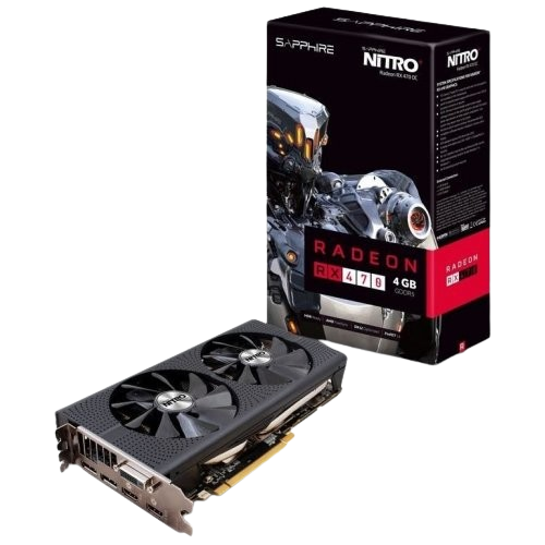 Відеокарта AMD Radeon RX 470 4GB Sapphire Nitro DVI (11256-31) Б/В