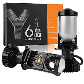 Комплект LED ламп з лінзою H4