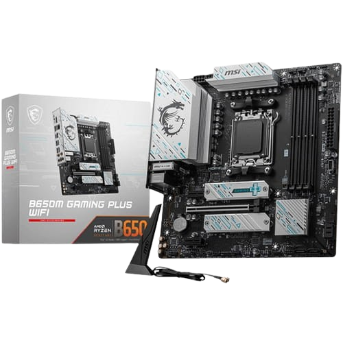 Материнська плата MSI B650M Gaming Plus Wi-Fi Socket AM5 (B650M GAMING PLUS WIFI) Б/В