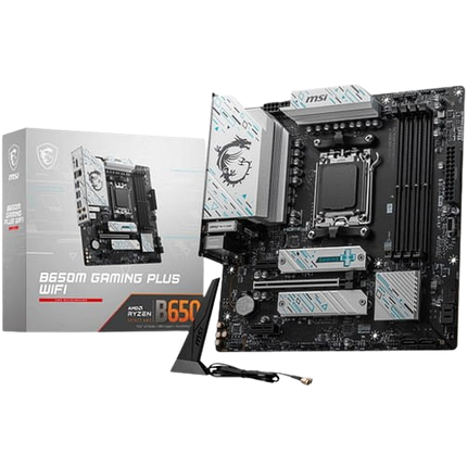 Материнська плата MSI B650M Gaming Plus Wi-Fi Socket AM5 (B650M GAMING PLUS WIFI) Б/В, фото 1