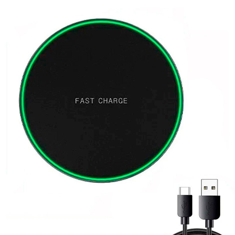 Бездротовий зарядний пристрій Wireless Charger Fast Charging 30W USB Type-A
