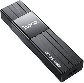 Картрідер USB2.0 SD/microSD Hoco HB20, фото 2