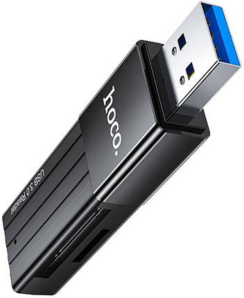 Картрідер USB3.0 SD/microSD Hoco HB20, фото 1