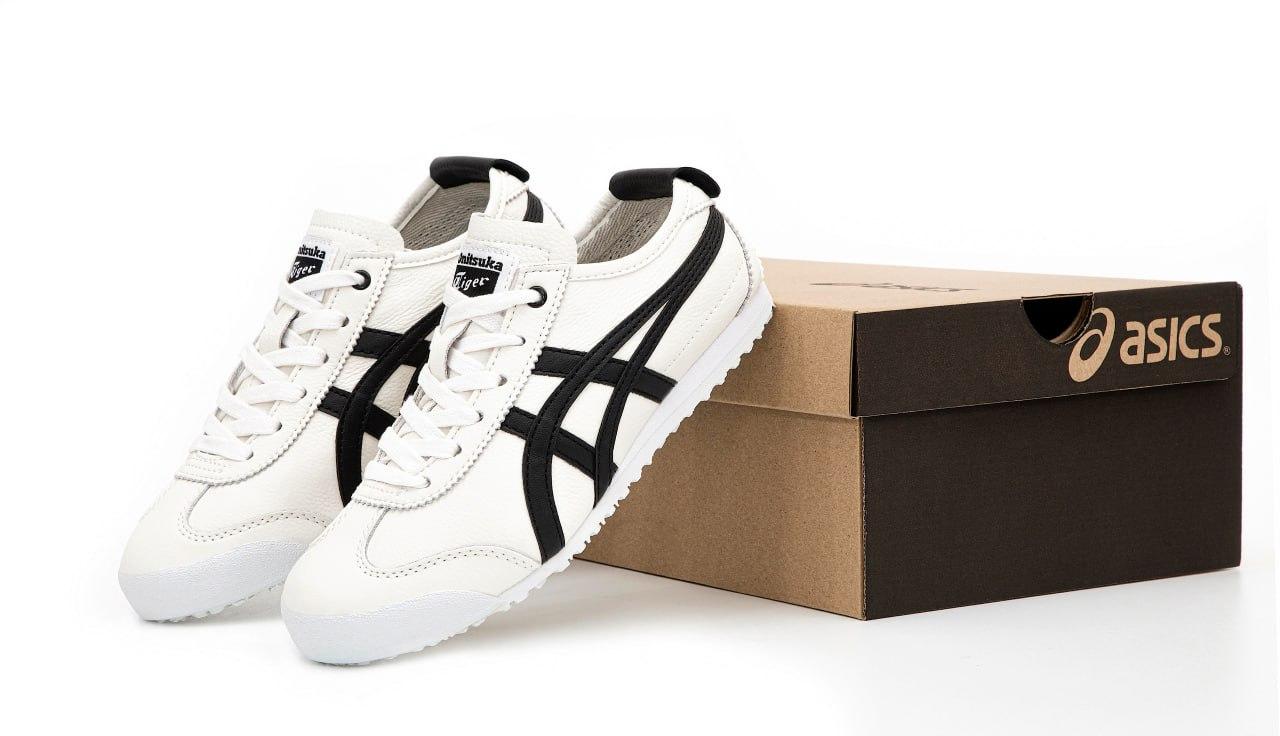 Жіночі білі Кросівки Asics Onitsuka Tiger Mexico 66, фото 1