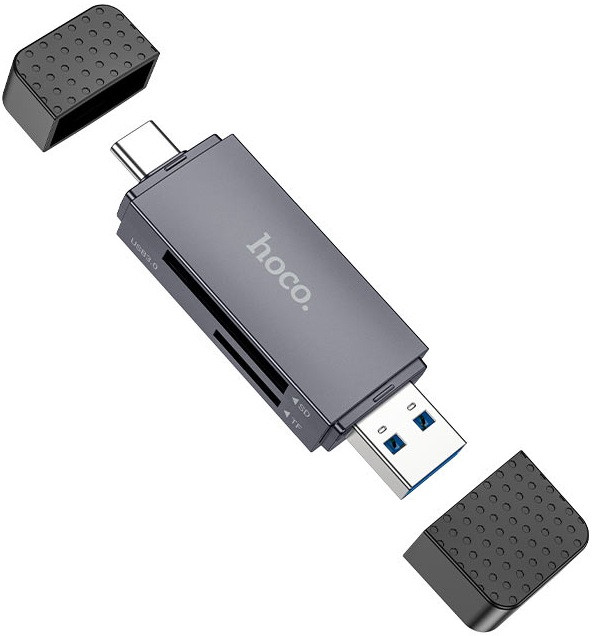 Картрідер USB/Type-C 3.0 SD/microSD Hoco HB45