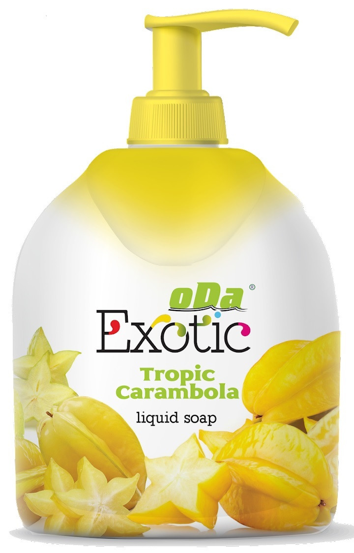 Рідке мило oDa Exotic White Тропiчна карамбола 300 мл, фото 1