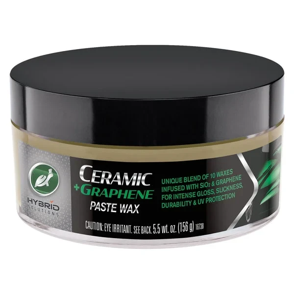 Твердий віск для кузова Turtle Wax HS Graphene Paste Wax з керамікою та графеном "10 восків" 156г, фото 1