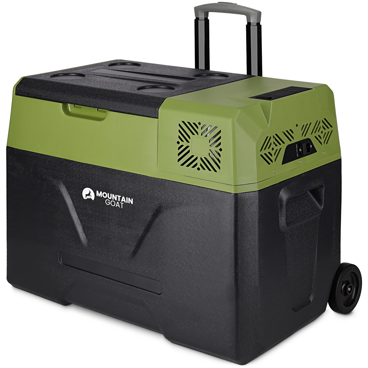 Холодильник туристичний компресорний Mountain Goat XTREME 39.3 л електричний, переносний Black/Olive (P-5905973404921)