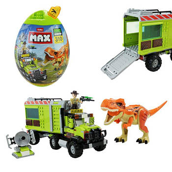 Конструктор Zuru MAX Dino Adventure 310 деталей 83155 G-Rich