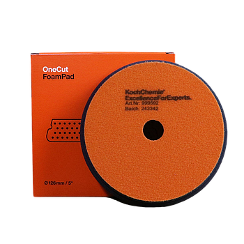 Полутвердый полировальный круг Koch Chemie One Cut Foam Ø126 мм