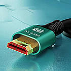 Кабель HDMI-HDMI 3м, версія 2.1, підтримка 8K, 48 Гбіт / HDMI провід для монітора і телевізора / Шнур HDMI, фото 6