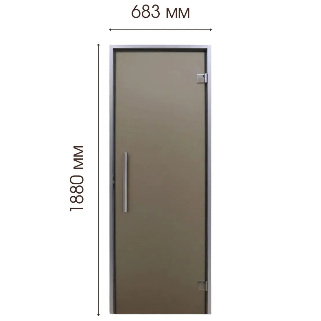 Двері для хамаму  Анталія 1900 х 700, фото 1