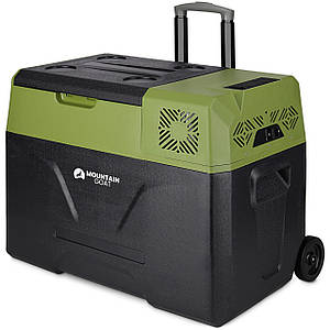 Холодильник туристичний компресорний Mountain Goat XTREME 39.3 л електричний, переносний Black/Olive