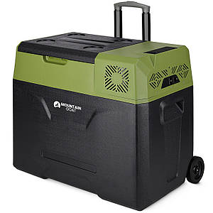 Холодильник туристичний компресорний Mountain Goat XTREME 47.3 л електричний, переносний Black/Olive