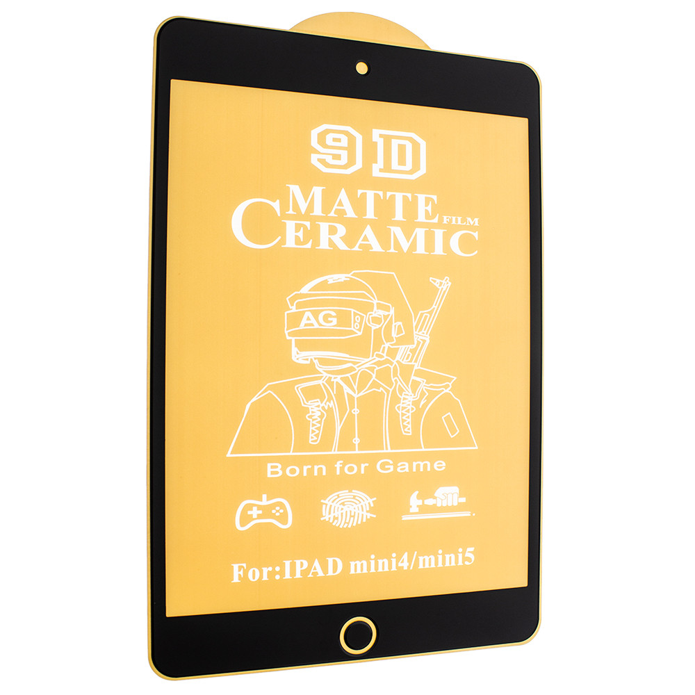 CERAMICS FILM 9D МАТОВЕ APPLE IPAD MINI 5 7.9" (2019) ЧОРНИЙ