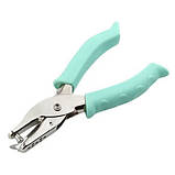 Дирокол для скрапбукінгу та рукоділля, пробійник коло 6мм, кольори, фото 2