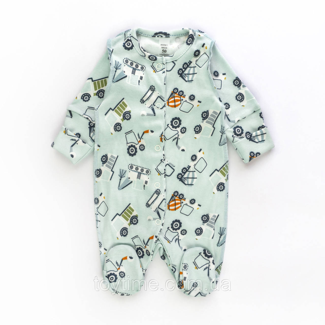 Чоловічок для хлопчиків із зовнішніми швами на кнопках Excavator, фото 1