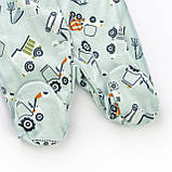 Чоловічок для хлопчиків із зовнішніми швами на кнопках Excavator, фото 4