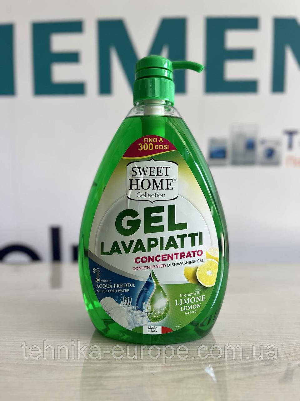 Засіб для миття посуду Sweet Home Lemon 1 л C4/2, фото 1