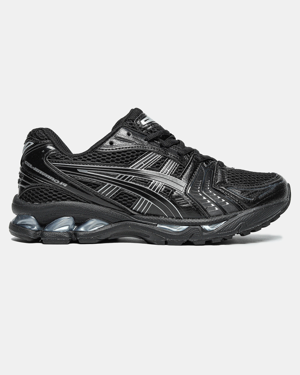 Чоловічі Кросівки ASICS Gel-Kayano 14 Black Pure Silver / Асікс Гел Каяно 14