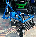 Картоплекопалка для мінітрактора однорядна вібраційна КК21, фото 4