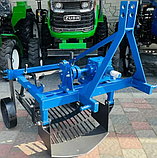Картоплекопалка для мінітрактора однорядна вібраційна КК21, фото 8