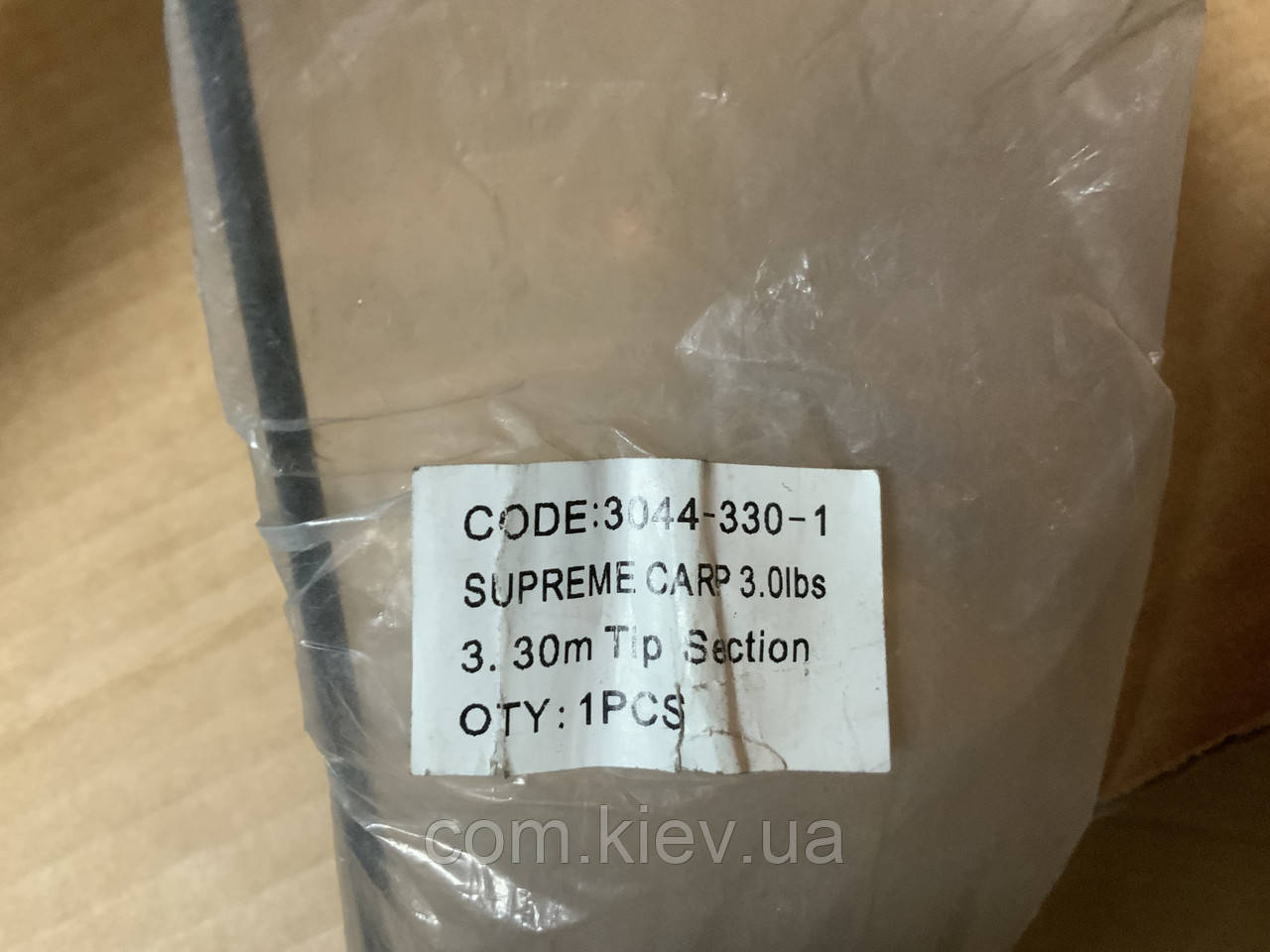 Верхнє коліно запчастина для коропового вудлища Salmo Supreme carp 3,0 Lb 3,30 m, фото 1