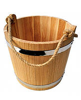 Відро дубове 15 л для лазні