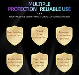 Автоматичний автомобільний зарядний пристрій EAFC 6A 12 V для акумуляторів, фото 2