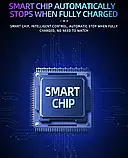 Автоматичний автомобільний зарядний пристрій EAFC 6A 12 V для акумуляторів, фото 3