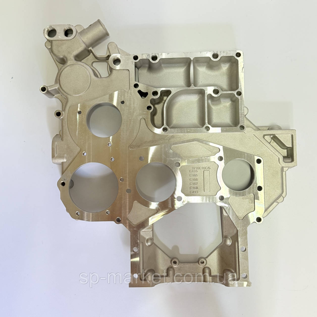 Передня кришка двигуна  3716C413 Кришка розподільних шестерень  (Перкінс) Картер (корпус) шестерень розподілвалу PERKINS, фото 1