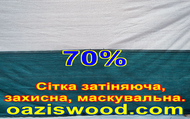 Сітка затіняюча 1м 70% Чехія маскувальна, захисна - на метраж. Сітка затіняюча 1м 70% Чехія маскувальна, захисна - на метраж.