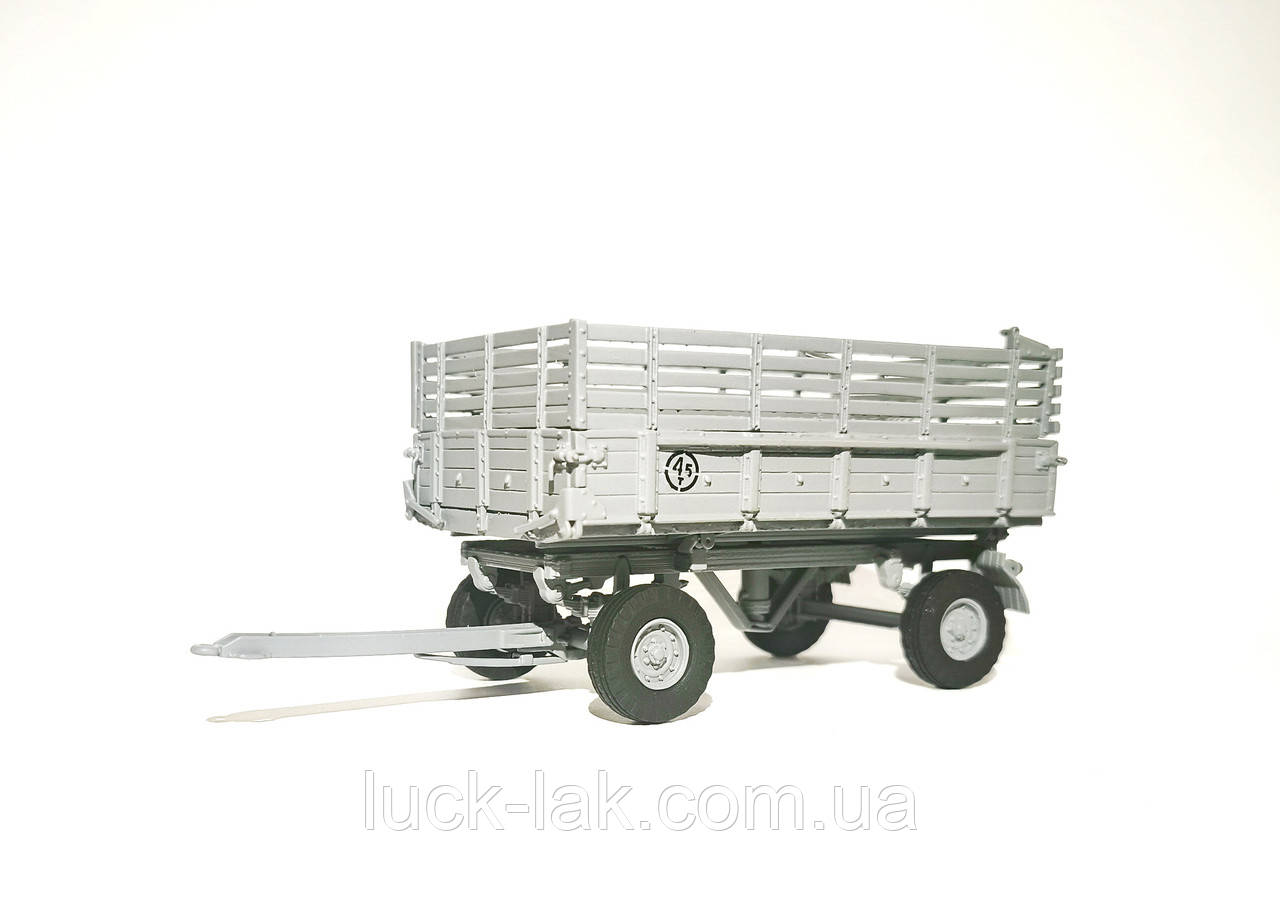 Масштабна модель — причіп тракторний самосвальний моделі 887А (1:43), фото 1