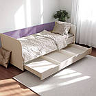 Ліжко Валенсія з шухлядою на ламелях, односпальне ліжко Valencia, фото 2