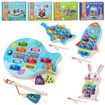 Дерев'яна іграшка "Рибалка" MD1366 G-Rich